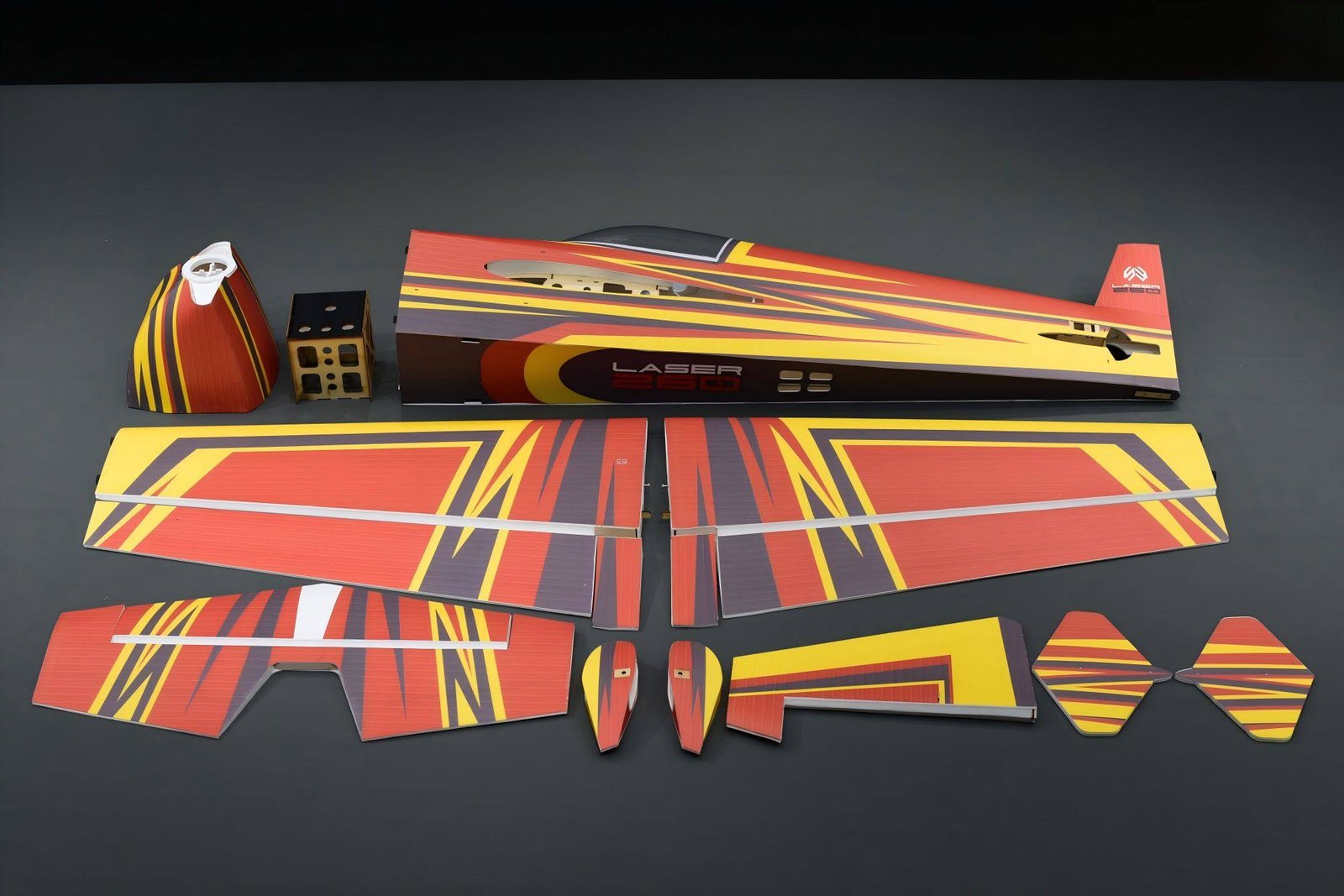 48"PP Laser260-E (amarillo/rojo) - Imagen 5