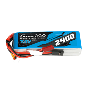 GENS ACE 7.4V 2400mAh 2S RX LiPo JST-SYP (Futaba)